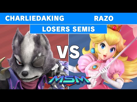 MSM 229 - Charliedaking (Wolf) Vs FS | Razo (Peach) Losers Semi - Smash Ultimate