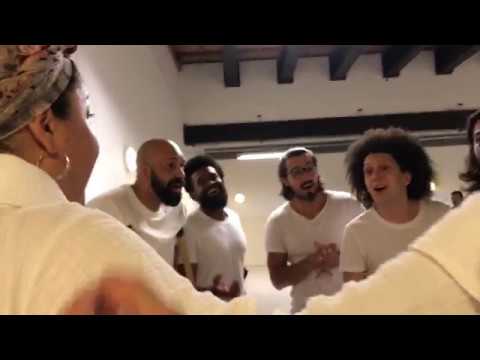 InovaSamba canta para Fabiana Cozza