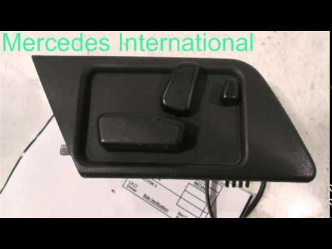 1994 Mercedes E320 RF SEAT SWITCH 124TYPE 1248212851 - mbiparts.com Used OEM Mercedes Parts -... OEM