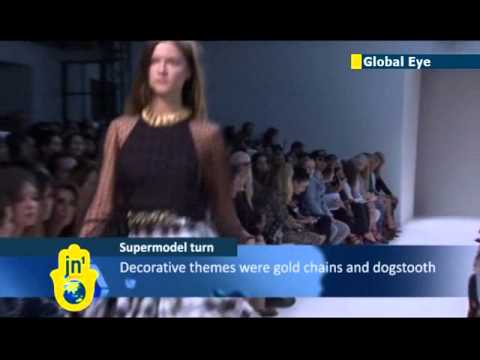 Paris Fashion Week: Rosie Huntington-Whiteley stars for Pierre Balmain in see-thru top