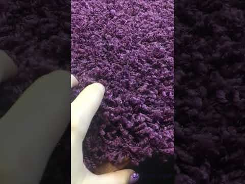 Килим SHAGGY LOCA D.PURPLE овал