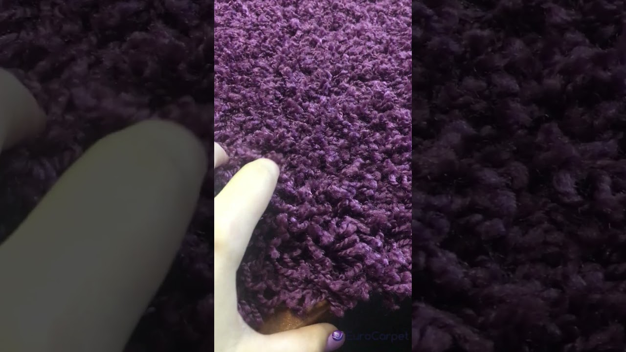 Килим SHAGGY LOCA D.PURPLE овал