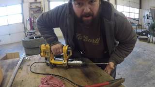 How to bleed a grease gun every time!