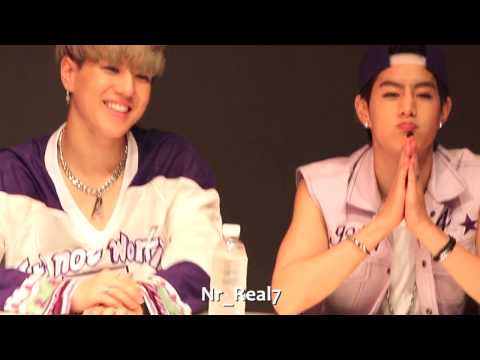 [fancam]140725 GOT7 Sinchon Fansign Event【Mark Yugyeom focus】