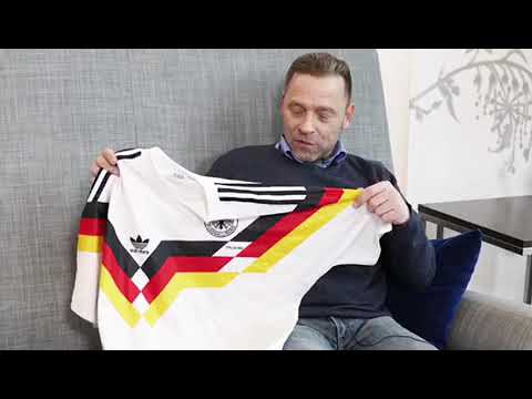 Thomas Häßler trennt sich von seinem Finaltrikot der WM 1990!
