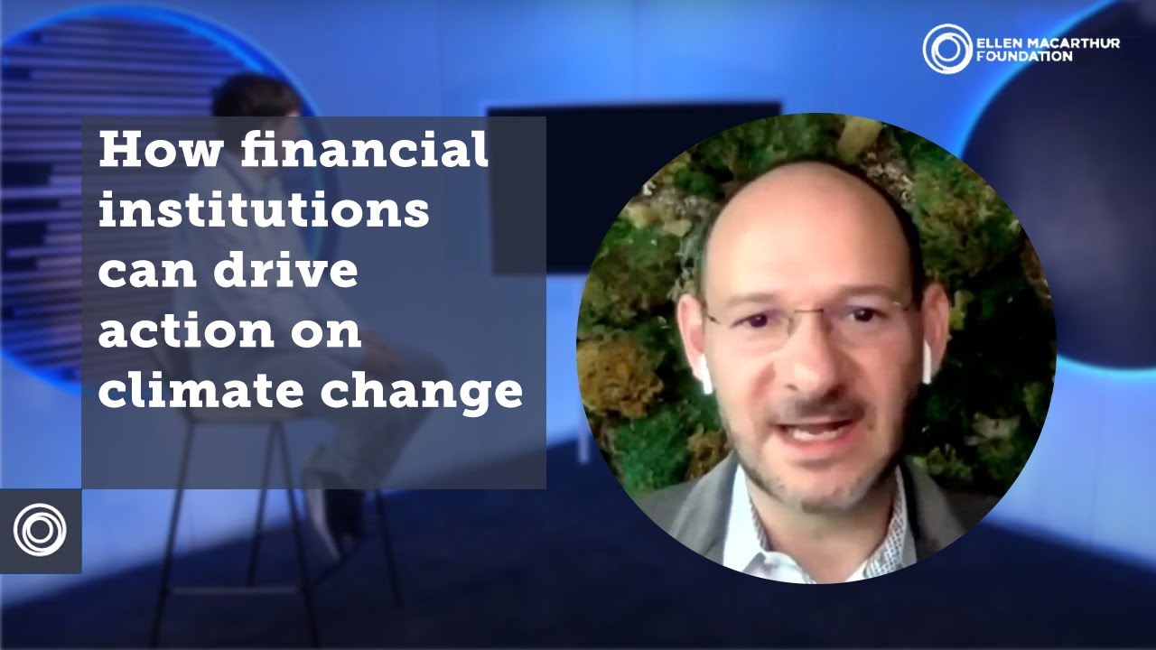 How can financial institutions drive action on climate change?