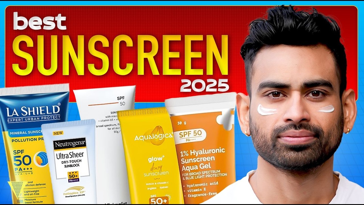 5 Best Sunscreens in India (in 2025)