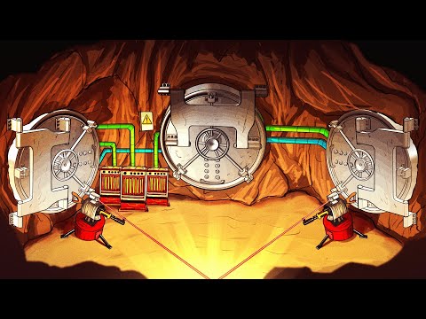 I Built the Unraidable TRIPLE Bunker Cave base in Solo Rust...