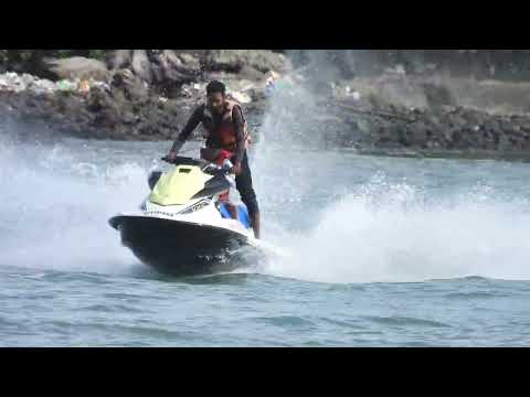 Hiten Jet Riding at Port Blair Beach