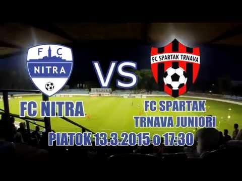 Pozvánka - FC NITRA vs FC SPARTAK TRNAVA juniori 13.3.2015