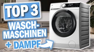 Beste WASCHMASCHINEN mit DAMPFFUNKTION | Top 3 Waschmaschinen mit Dampf 2023