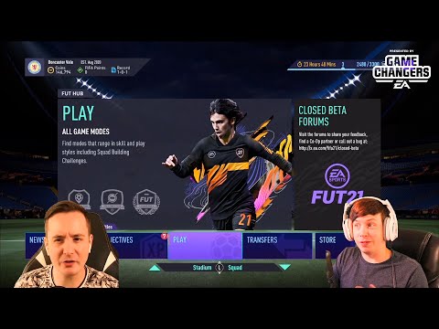 FIRST EVER FIFA 21 ULTIMATE TEAM CO OP GAMEPLAY
