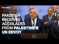 Pakistan receives accolades from Palestine’s UN envoy for steadfast UNGA support