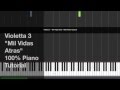 Violetta 3 - "Mil Vidas Atras" 100% speed Piano ...