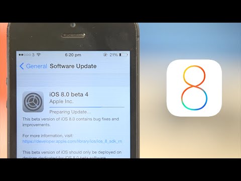 iOS 8 Beta 4 - First Look & Overview - Hands On Review