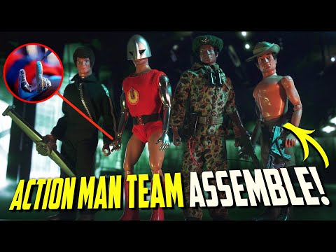 Getting The Team Back Together. Action Team Bulletman, Atomic Man & Tom Stone. Review & Restoration!