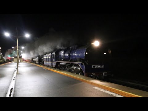 trains under the cover of the dark