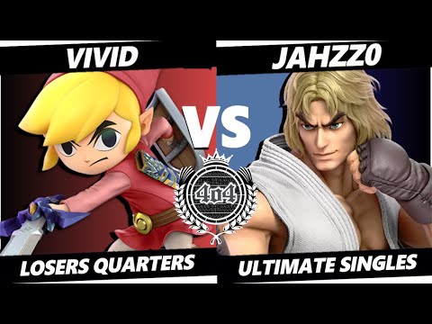 4o4 Smash Night 44 - Vivid_NGL (Toon Link) vs APLE| Jahzz0 (Ken) - Losers Quarter-Final