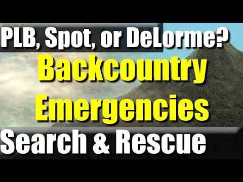 PLB vs SPOT GPS vs DeLorme InReach- Why I got a PLB | RevHiker