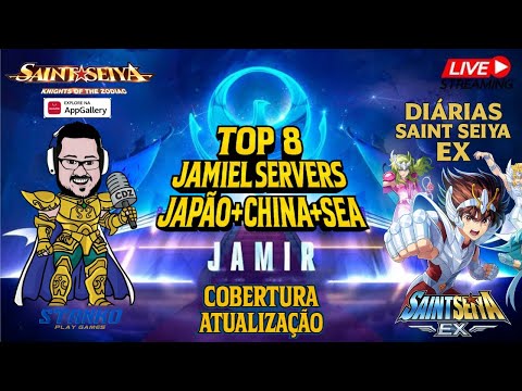 🏆JAMIEL TOP 8 JAPÃO+CHINA+SEA🏆✨DIÁRIAS SAINT SEIYA EX ✨@AppGallery 20% CASHBACK! #huaweiappgallery