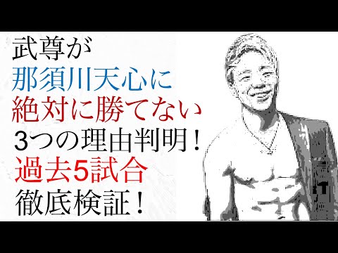 武尊が那須川天心に絶対に勝てない三つの理由判明！ 過去五試合 徹底分析