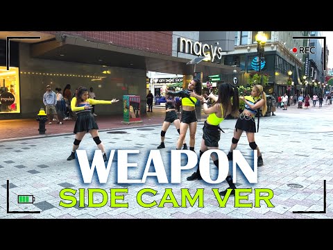 [KPOP IN PUBLIC - Side Cam] ITZY (있지) - 'WEAPON' (SGF + Original Choreo) | Full Cover by HUSH BOSTON