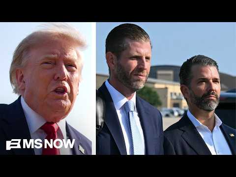 Trump continues defending wealth, son’s dealings: “Republicans have been SILENT on this”