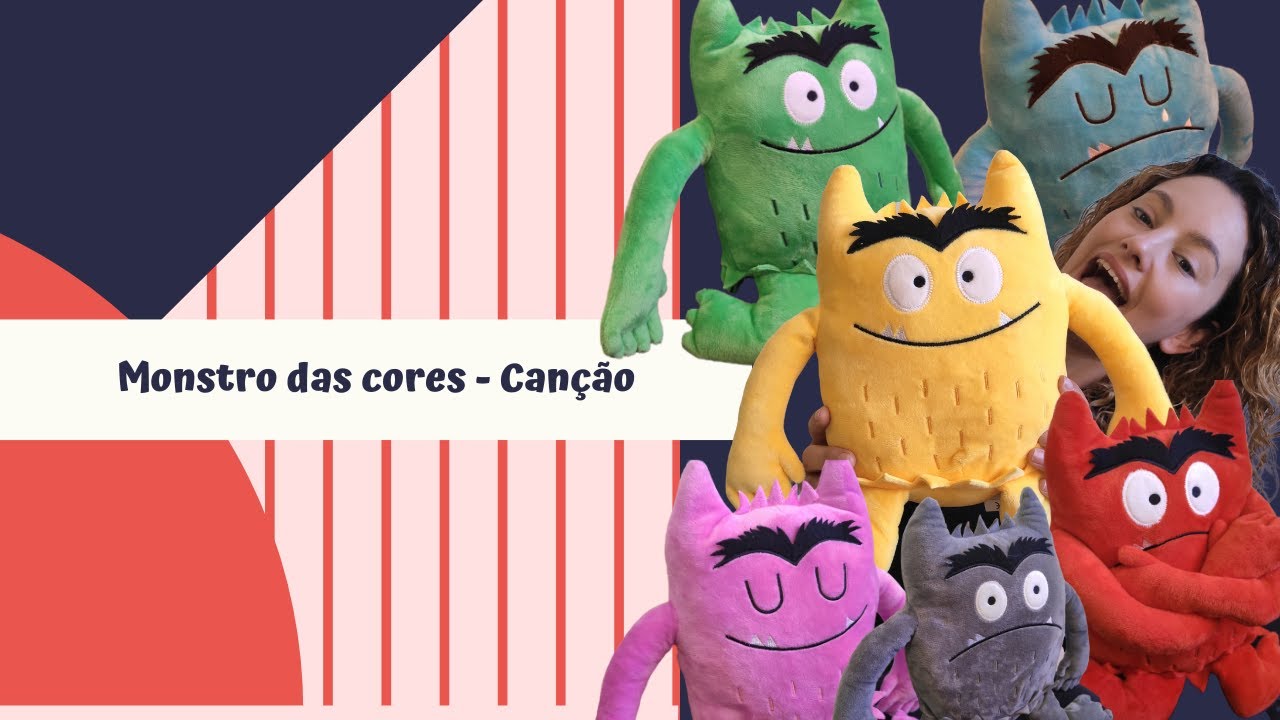Monstro das cores - canção para crianças - Música100Idade