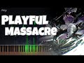AZALI PLAYFUL MASSACRE Piano Cover Sheet Music
