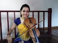 BhavanaKrishna SPai 1.#Ninnukori #Mohana Varnam  Aadi VARNA MALIKA SERIES carnatic music violin solo