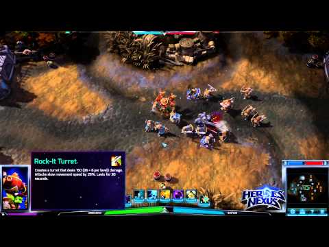 Gazlowe Abilities Preview - Heroes of the Storm Alpha