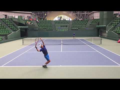 【2019兵庫国際①/予1R】ジョーンズ怜音(ワールドJr2019日本代表) vs 南颯汰 2019 ITF兵庫国際ジュニア 男子シングルス 予選1回戦