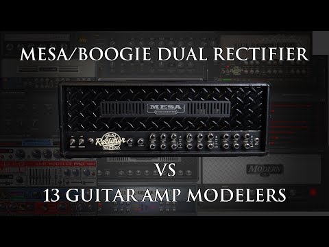 Mesa Dual Rectifier VS 13 guitar amp modelers!