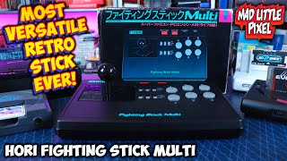 The Most Versatile Retro Arcade Stick EVER! Hori Fighting Stick Multi - SNES, Genesis & PC Engine!