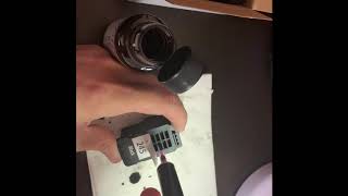 How to refill a canon pg-245 ink cartridge