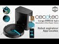 Cecotec Conga 9990 AI Spin Revolution Ultra Power Home Robot Vacuum Cleaner Automatic Emptying