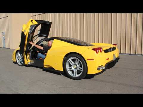 Straight Piped Ferrari Enzo REVS!