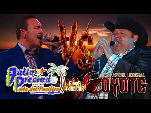Julio Preciado y El Coyote | Las 50 Mejores Canciones Puros Corridos Con Banda Para Pistear 2025