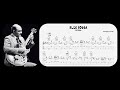 Joe Pass  - Blue Bossa ( guitar transcription tab )