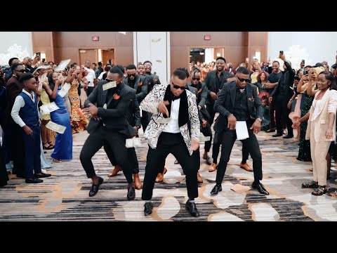 Groomsmen Didn't Hold Back | Epic Congolese Wedding Dance
