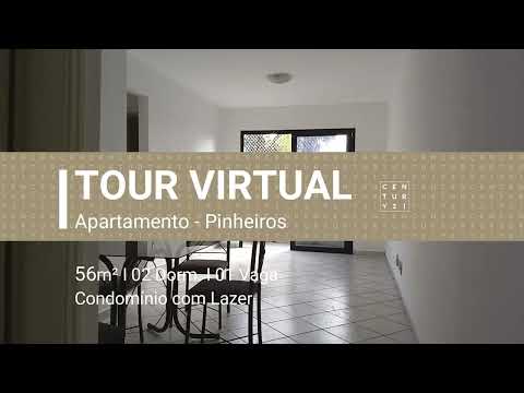 Apartamento com 2 dormitórios para alugar, 56 m² - Pinheiros - São Paulo/SP