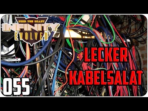 Lecker KABELSALAT ► FTB Infinity Evolved #Expert Mode ◄ #055 [German]