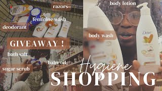 Come Hygiene Shopping with me + Hygiene Haul | Giveaway | Nicolee Sutton