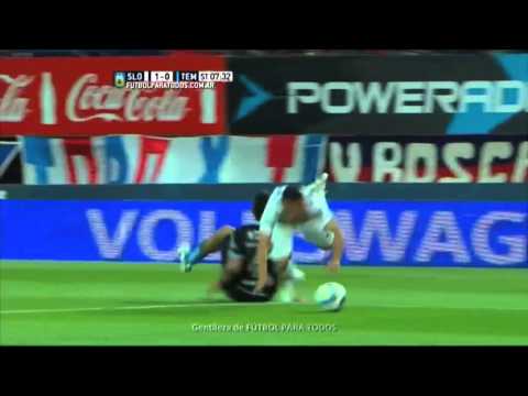 Lo bajaron a Blanco. San Lorenzo 1 Temperley 0. Fecha 29. Torneo Primera División 2015.FPT