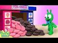 Pea Pea Explore Black Pink Oreo Vending Machine Cartoon For Kids Pea Pea World
