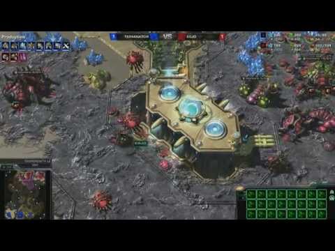 Jaedong (Z) vs. Terminator (P) Overgrowth LE game 3 Gfinity Spring Masters