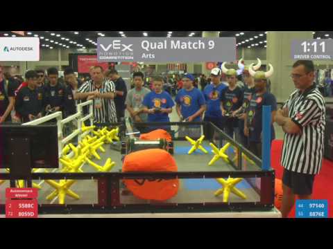 2017 VRC Arts Q9 - 5588C 8059D vs 97140 8876E - 34 to 11