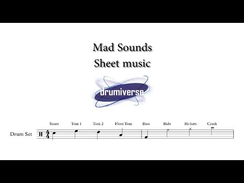 Mad Sounds by The Arctic Monkeys - Drum Score (Request #43)
