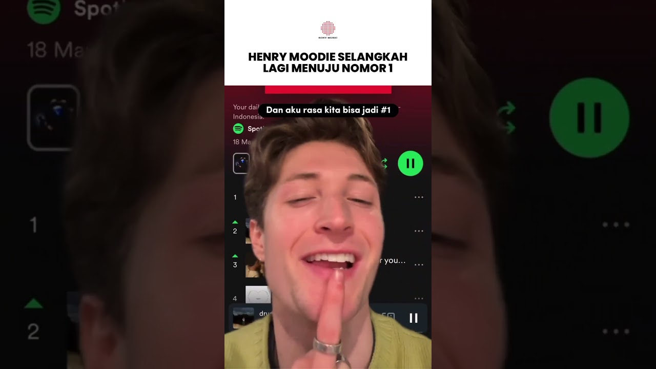 Make it number 1 yuk! #henrymoodie #sonymusicid