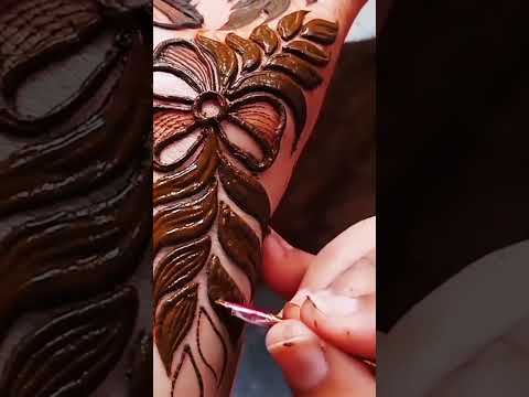 new mehandi desgn #arebicmehndi #design #beautifulandlatest #trendingshorts #2025shorts ..